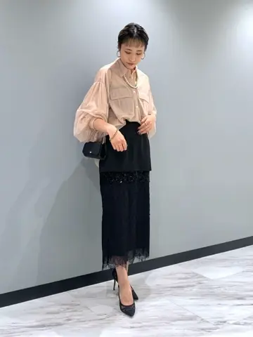 GRACE CONTINENTAL haruka iwasaki コーディネート画像