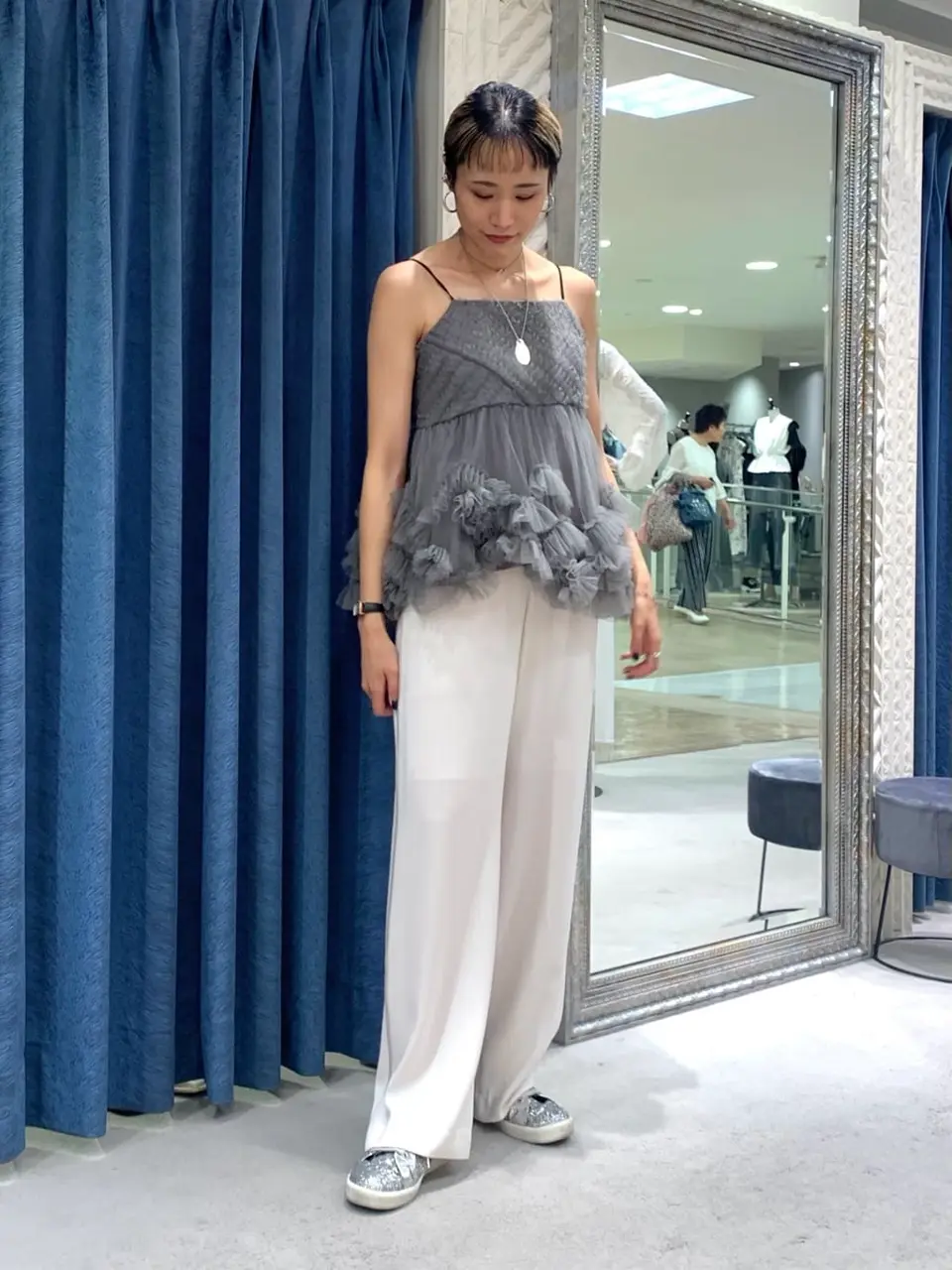 GRACE CONTINENTAL haruka iwasaki コーディネート画像