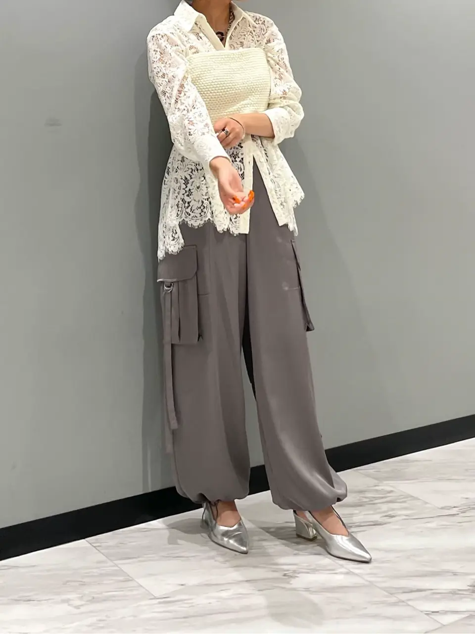 GRACE CONTINENTAL yoshi コーディネート画像