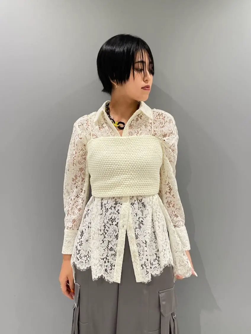 GRACE CONTINENTAL yoshi コーディネート画像