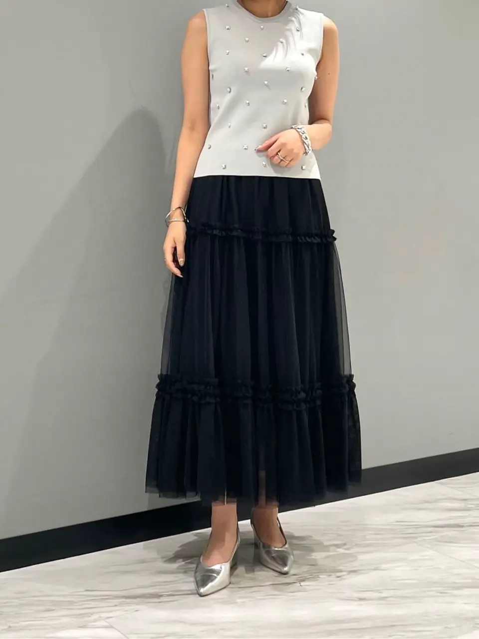 GRACE CONTINENTAL yoshi コーディネート画像