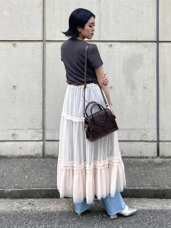 GRACE CONTINENTAL yoshi コーディネート画像