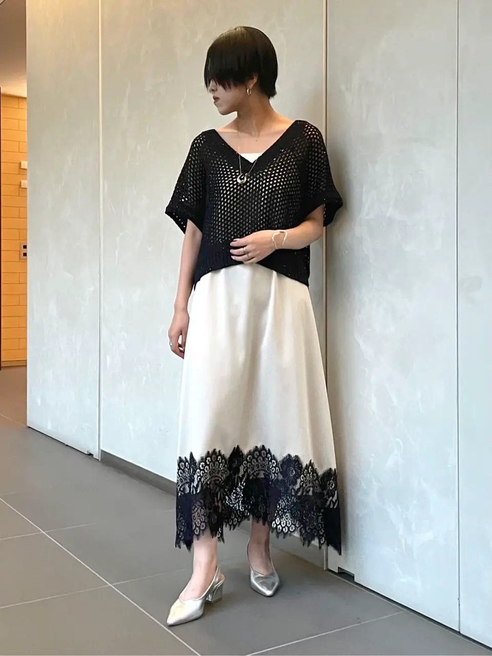 GRACE CONTINENTAL yoshi コーディネート画像