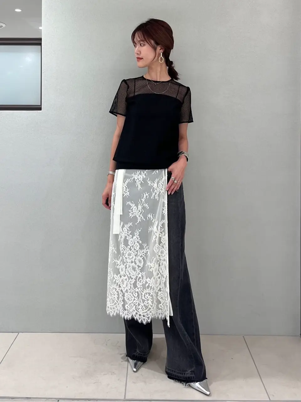 GRACE CONTINENTAL A.Kameyama コーディネート画像