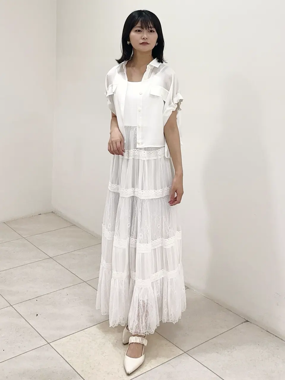 GRACE CONTINENTAL MORITA AI コーディネート画像