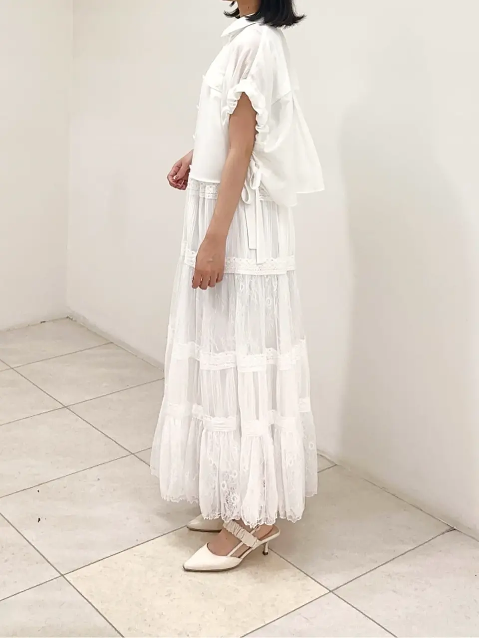 GRACE CONTINENTAL MORITA AI コーディネート画像