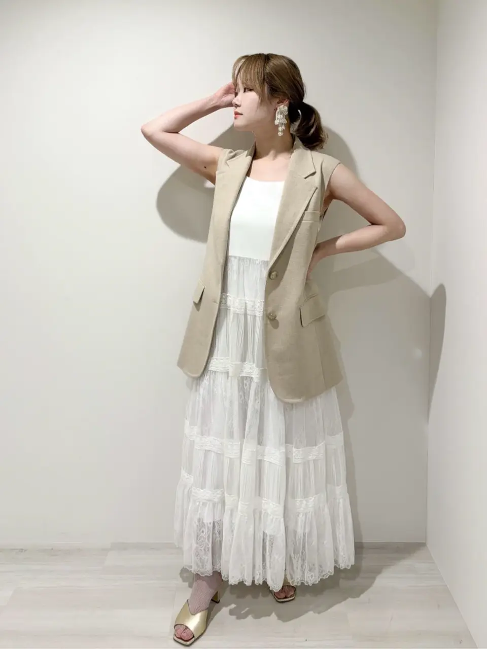 GRACE CONTINENTAL SAYUMI Nagashima コーディネート画像