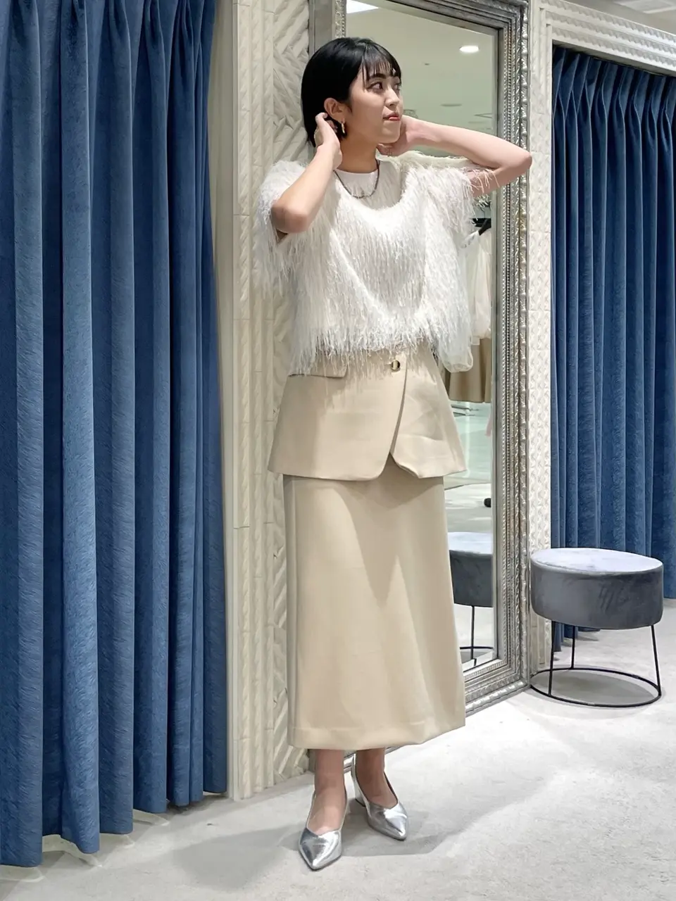 GRACE CONTINENTAL yoshi コーディネート画像