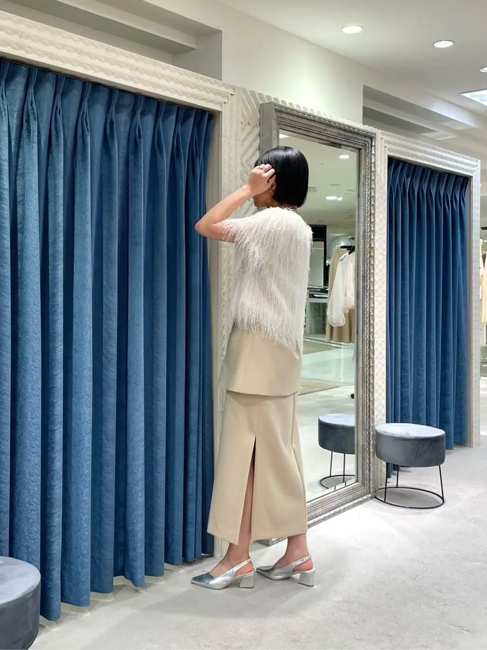 GRACE CONTINENTAL yoshi コーディネート画像