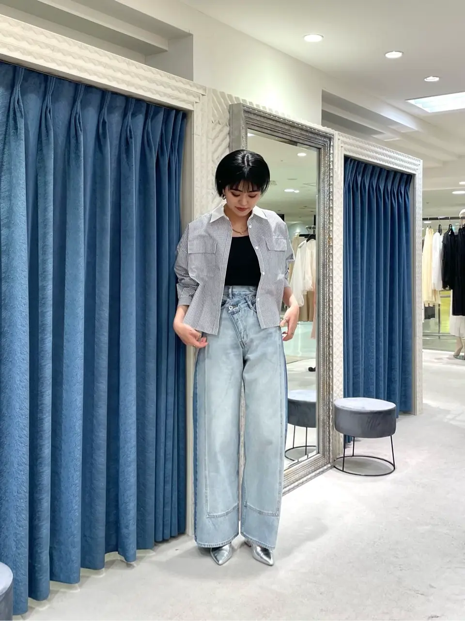 GRACE CONTINENTAL yoshi コーディネート画像