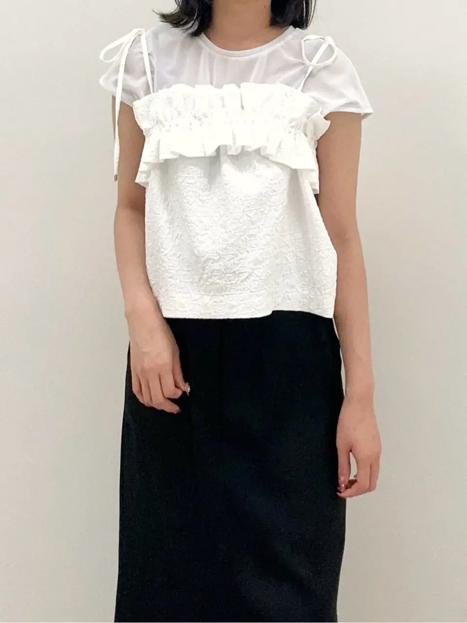 GRACE CONTINENTAL MORITA AI コーディネート画像