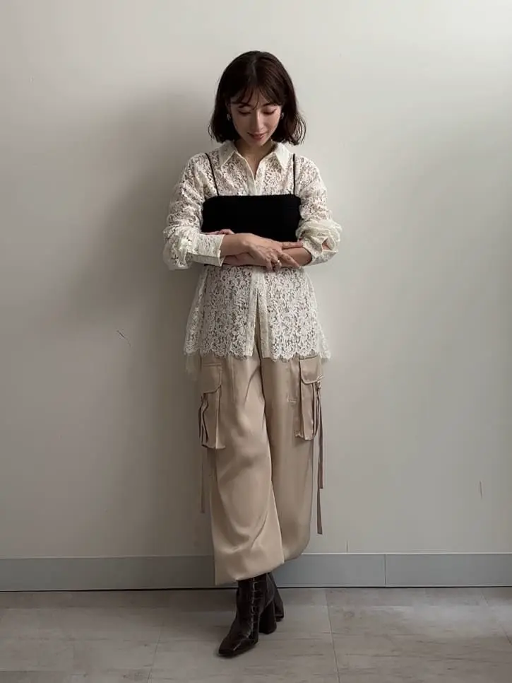  青木育日 コーディネート画像