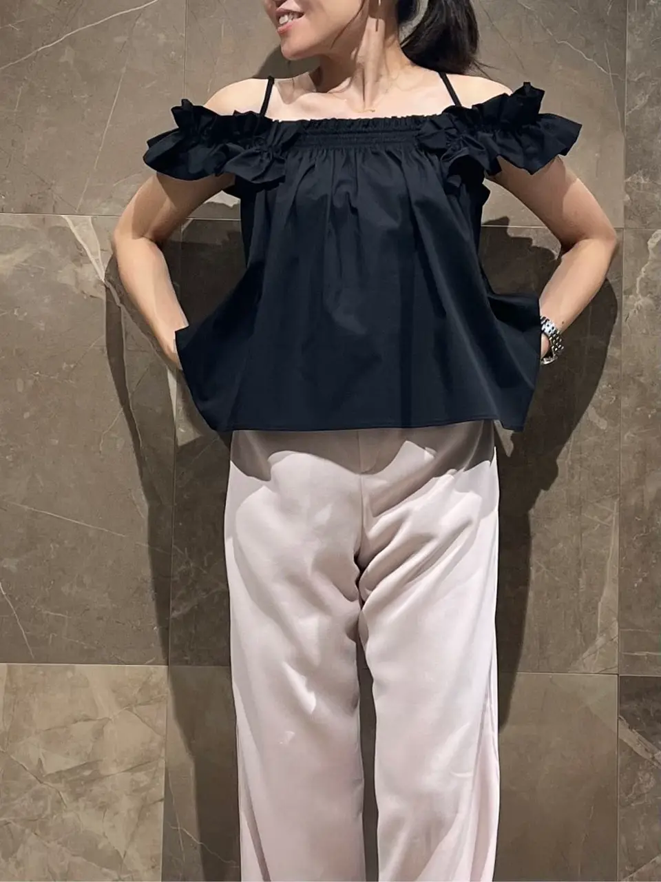 GRACE CONTINENTAL 穐山　香織 コーディネート画像