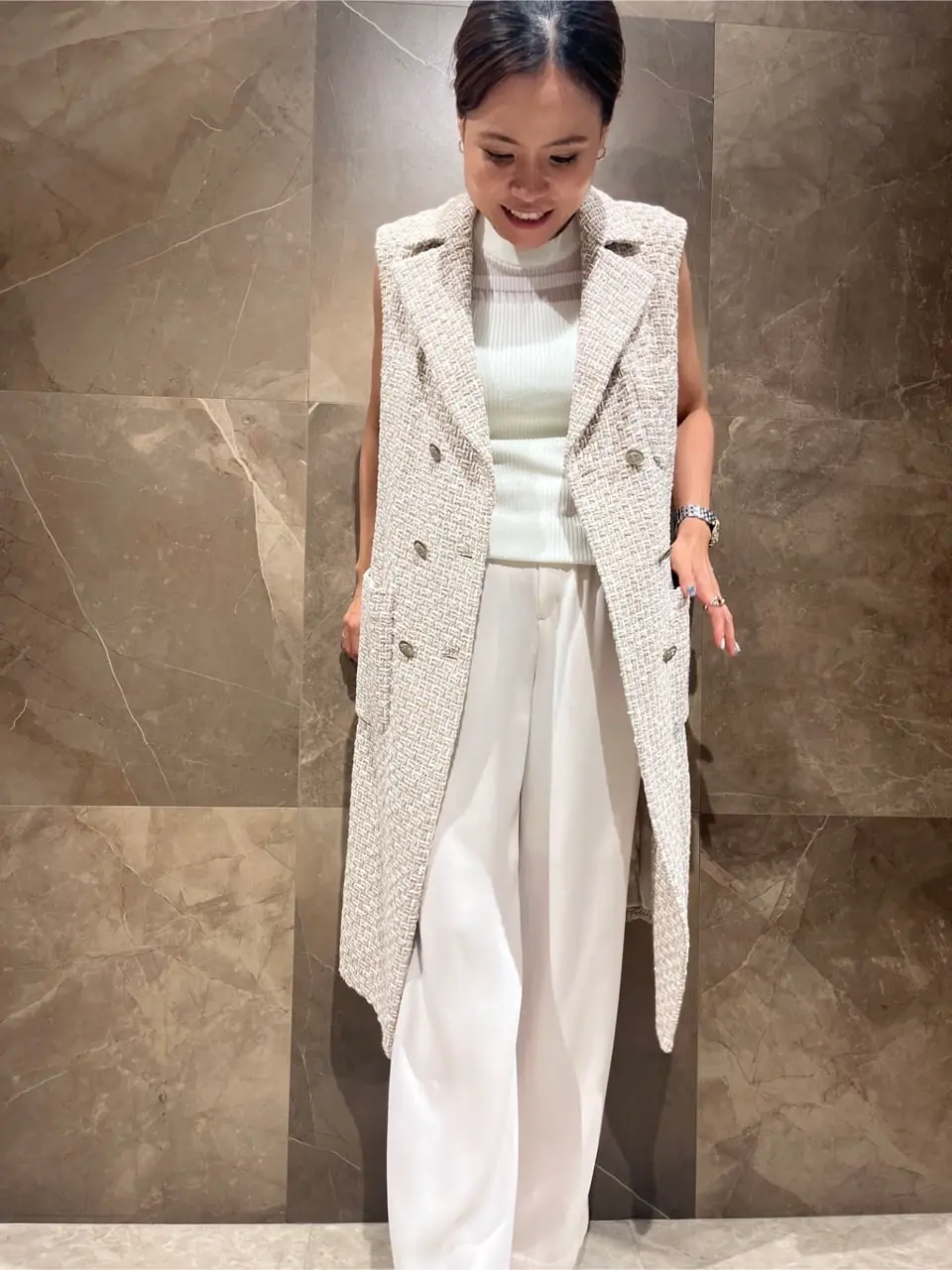 GRACE CONTINENTAL 穐山　香織 コーディネート画像