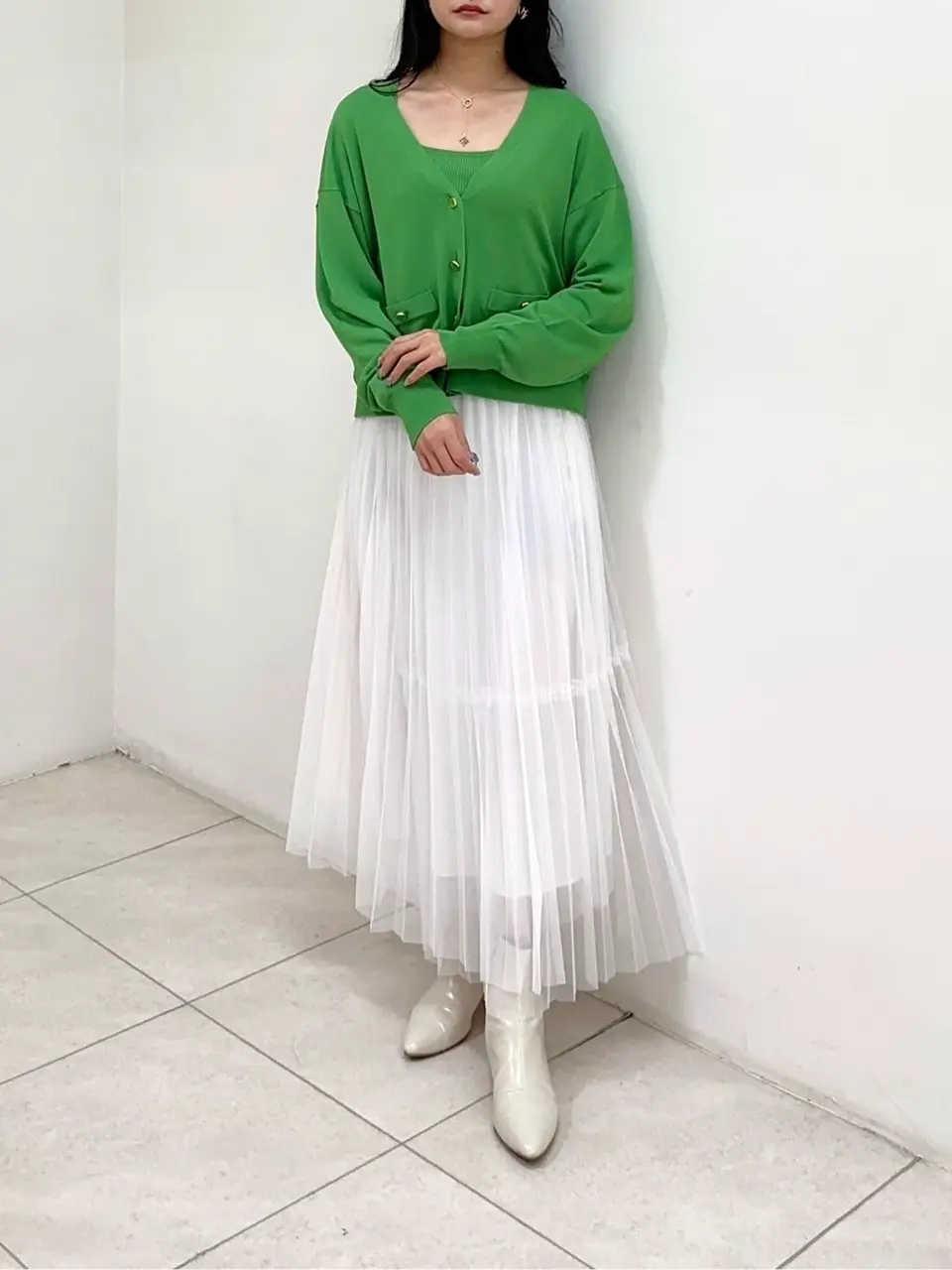 GRACE CONTINENTAL MORITA AI コーディネート画像