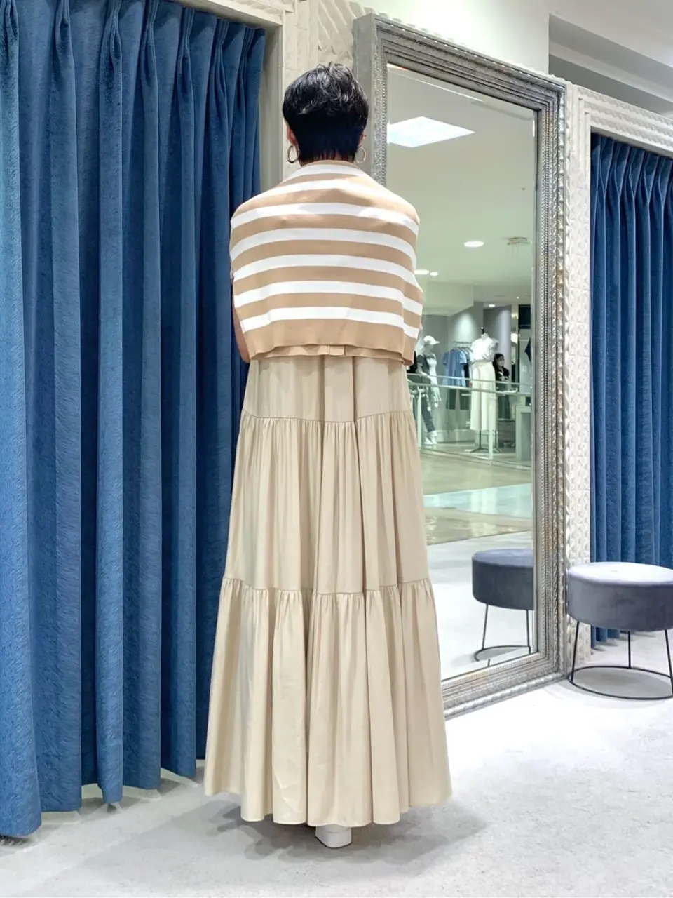 GRACE CONTINENTAL haruka iwasaki コーディネート画像