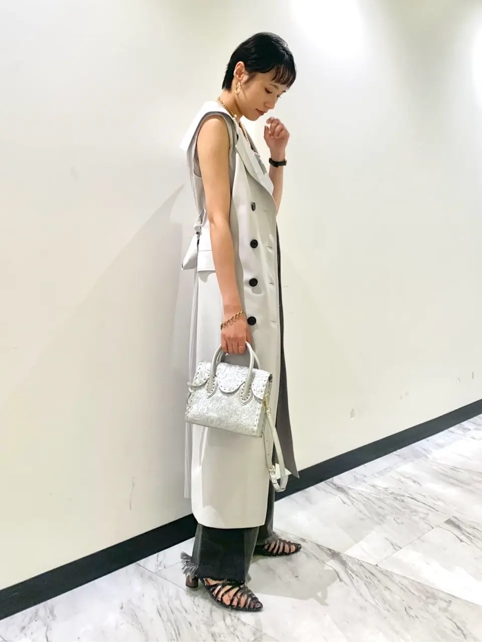 GRACE CONTINENTAL haruka iwasaki コーディネート画像