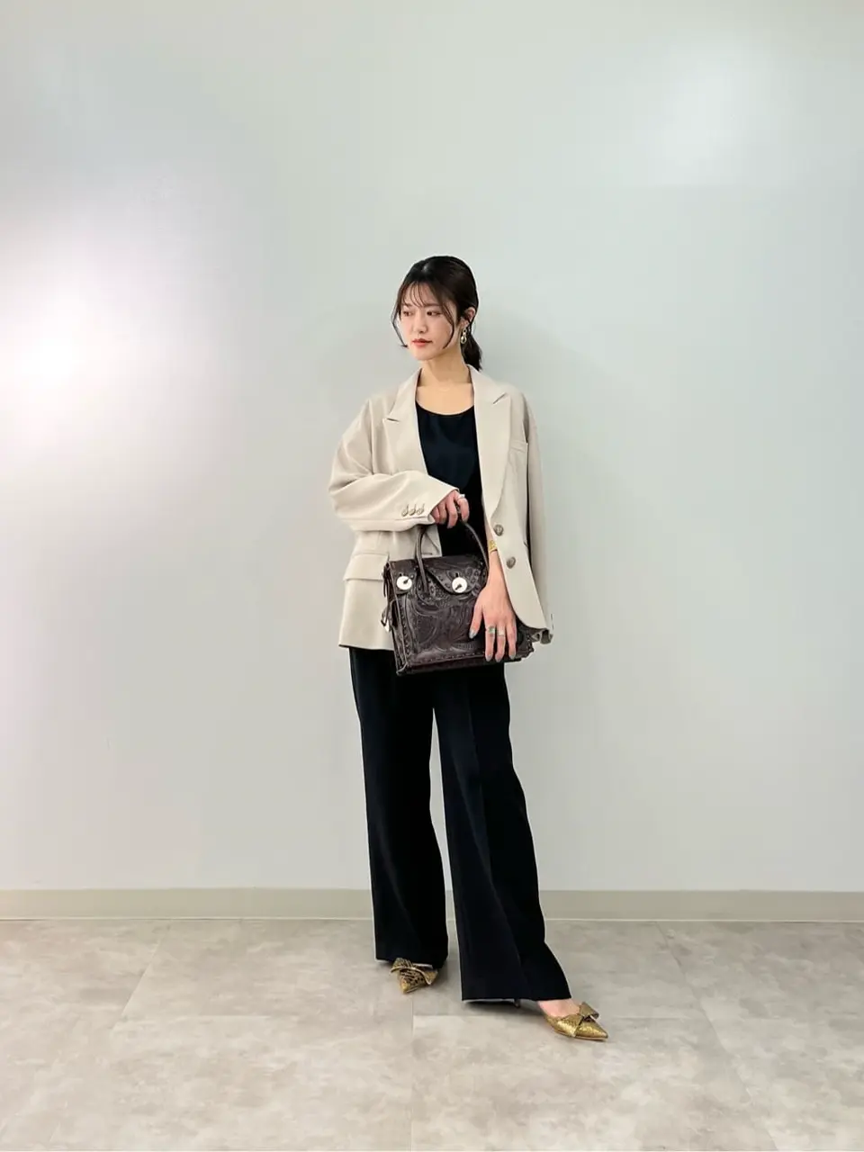 GRACE CONTINENTAL A.Kameyama コーディネート画像