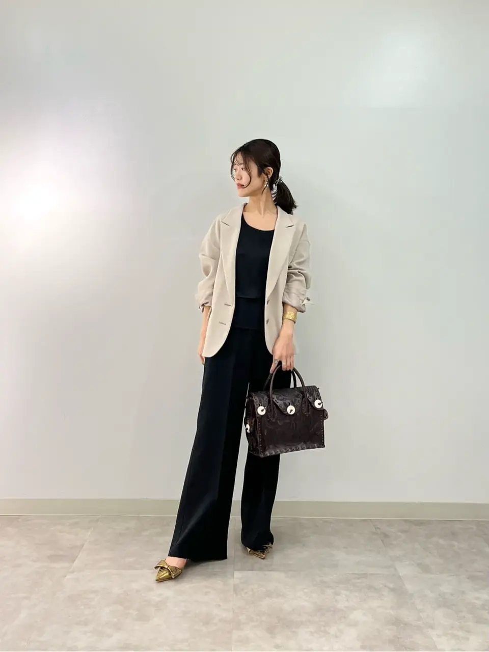 GRACE CONTINENTAL A.Kameyama コーディネート画像