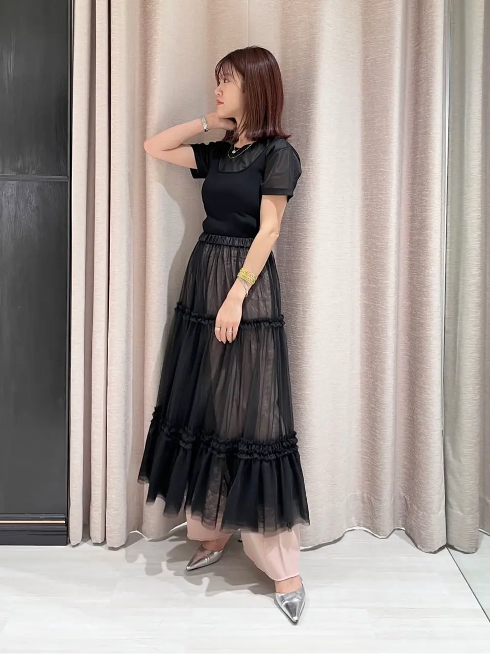 GRACE CONTINENTAL A.Kameyama コーディネート画像