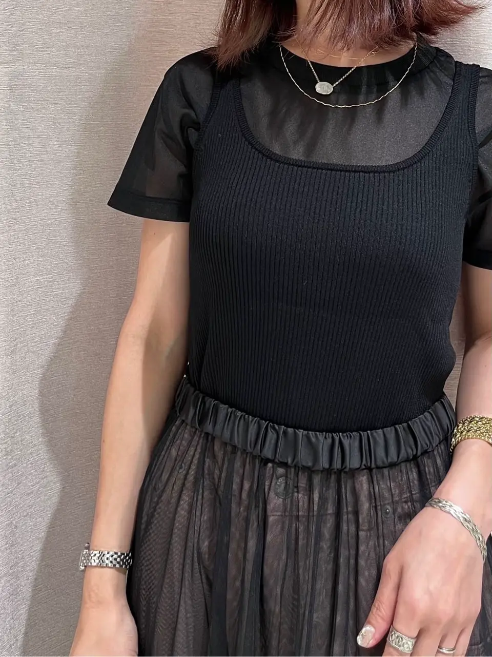 GRACE CONTINENTAL A.Kameyama コーディネート画像