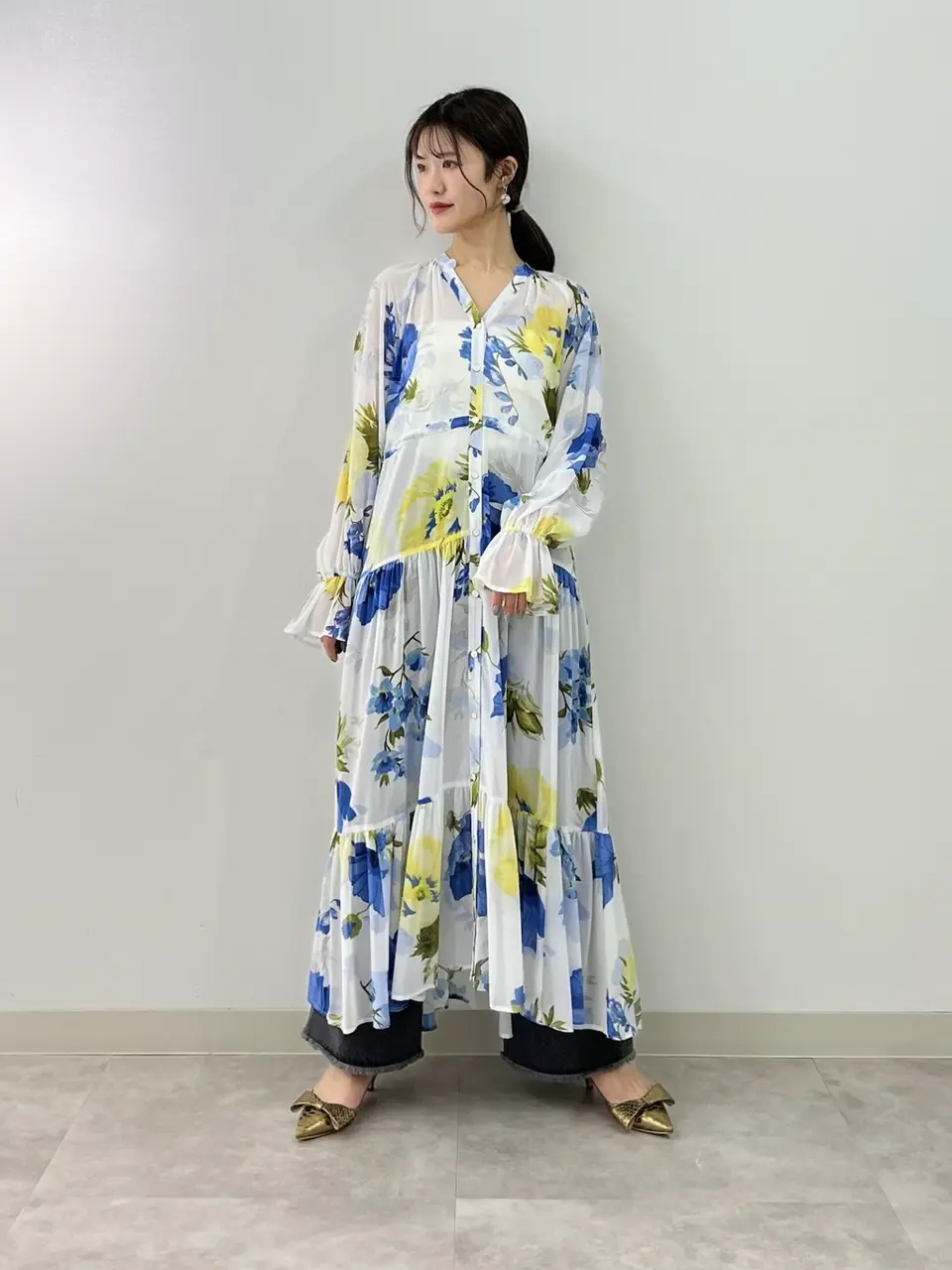 GRACE CONTINENTAL A.Kameyama コーディネート画像