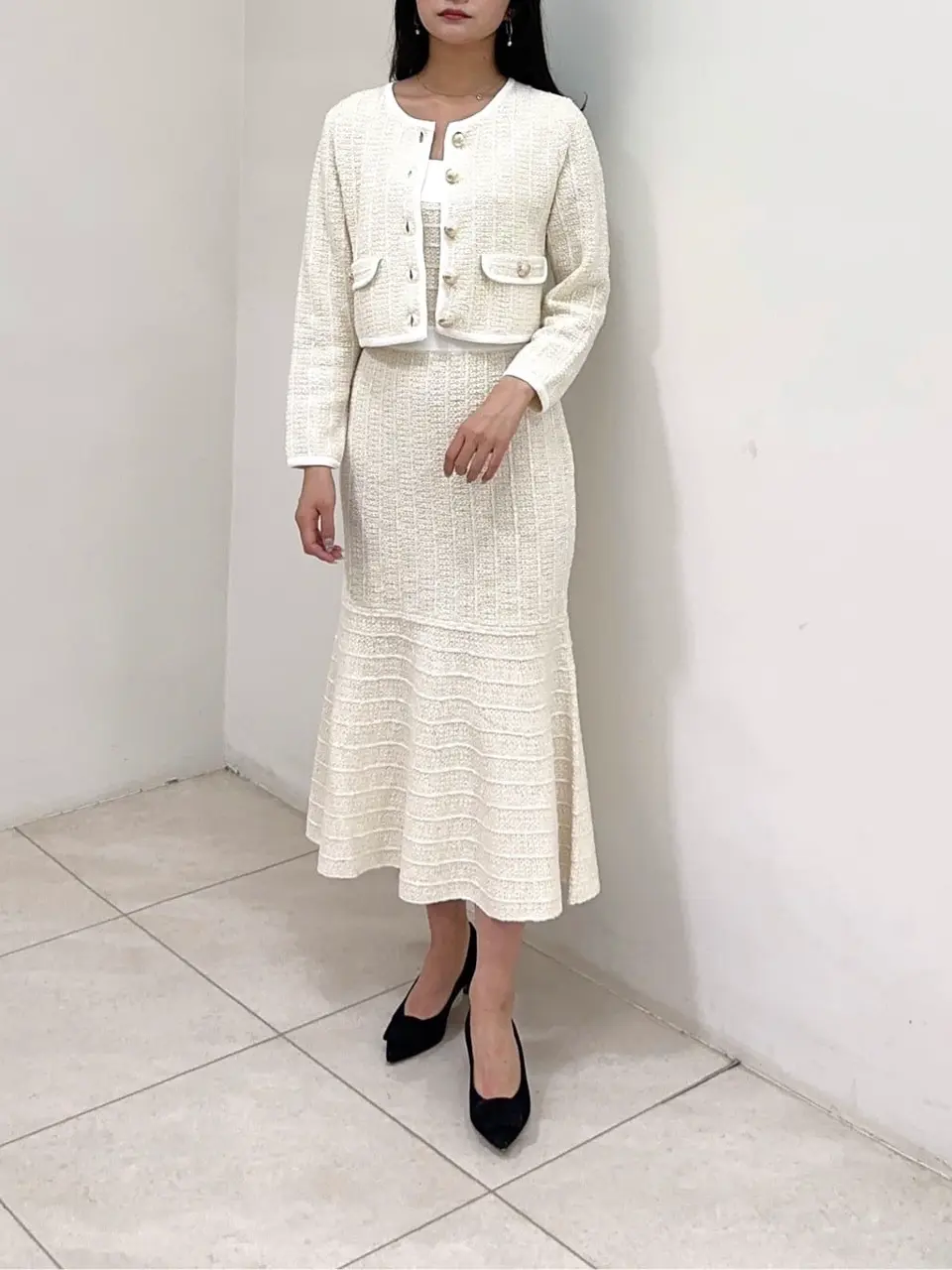 GRACE CONTINENTAL MORITA AI コーディネート画像