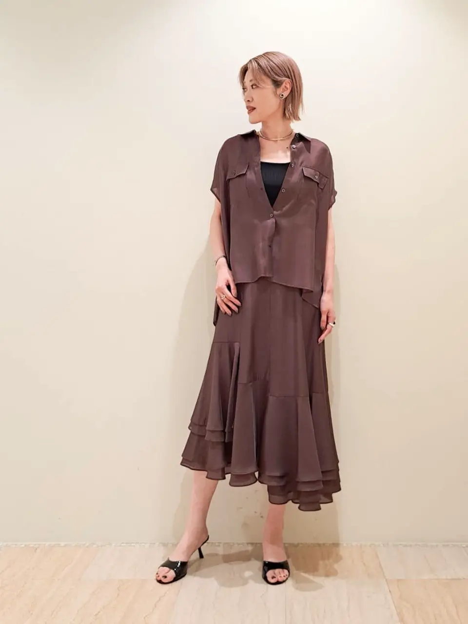 GRACE CONTINENTAL 今野　志保 コーディネート画像