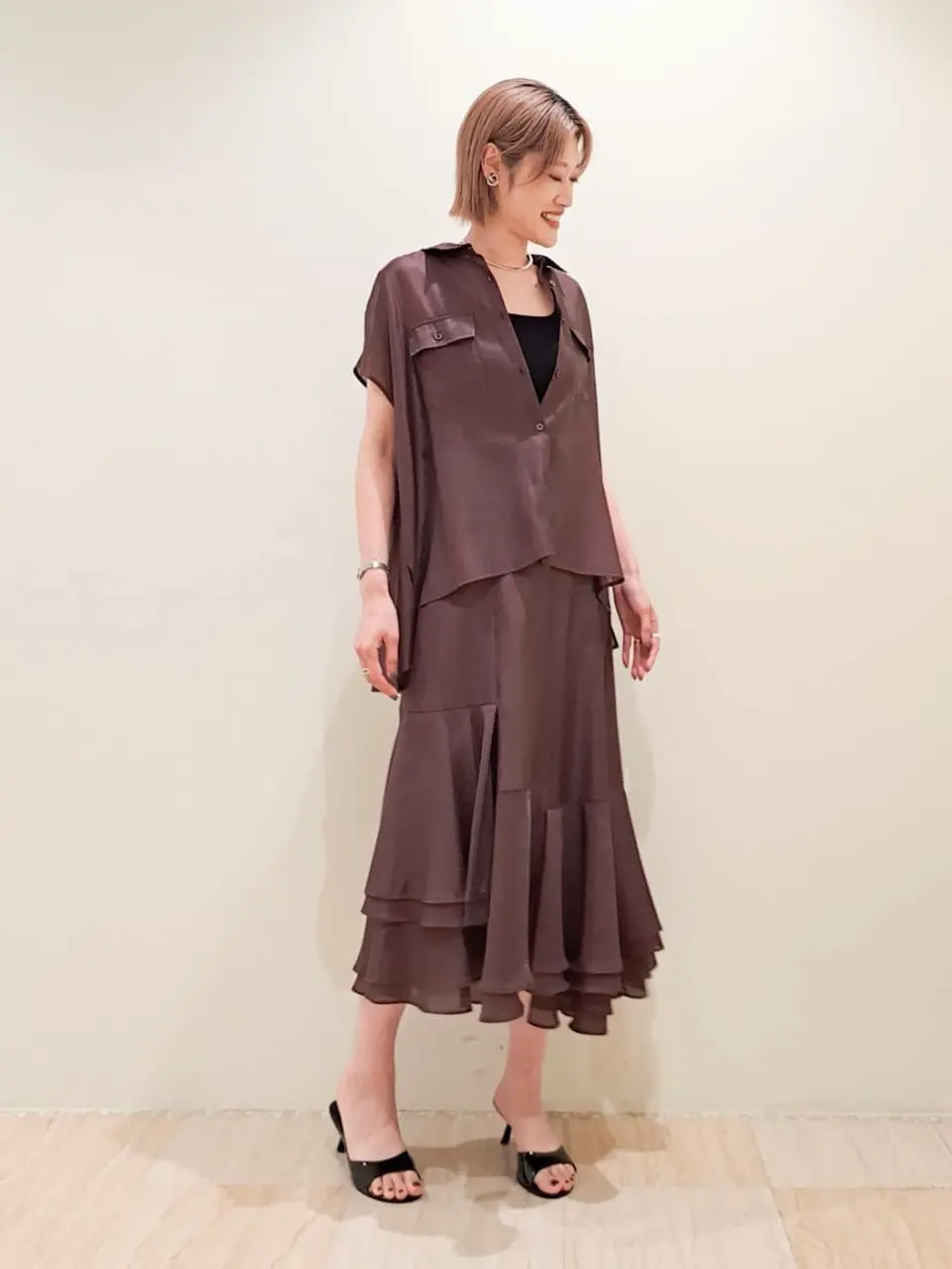 GRACE CONTINENTAL 今野　志保 コーディネート画像