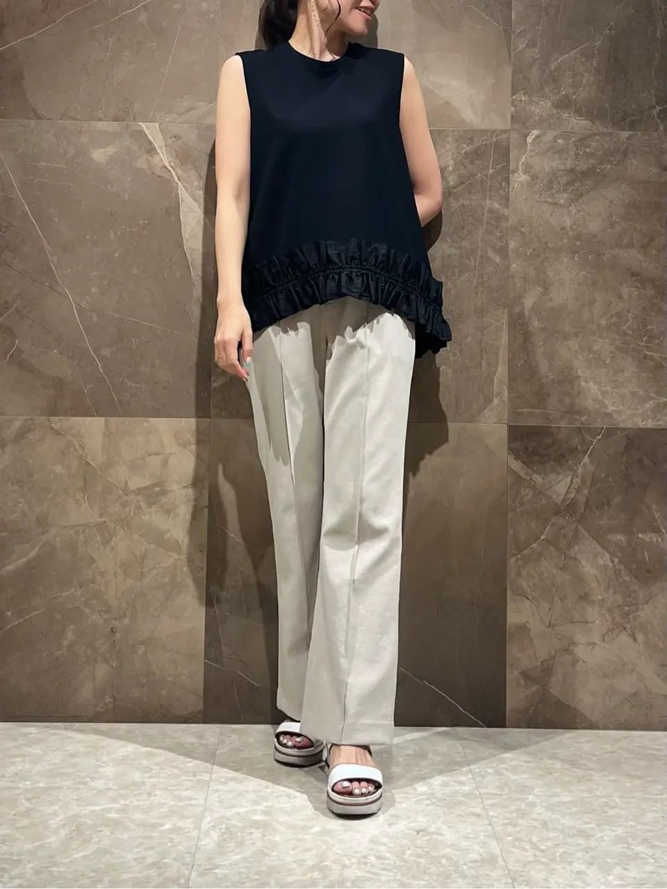 GRACE CONTINENTAL 穐山　香織 コーディネート画像