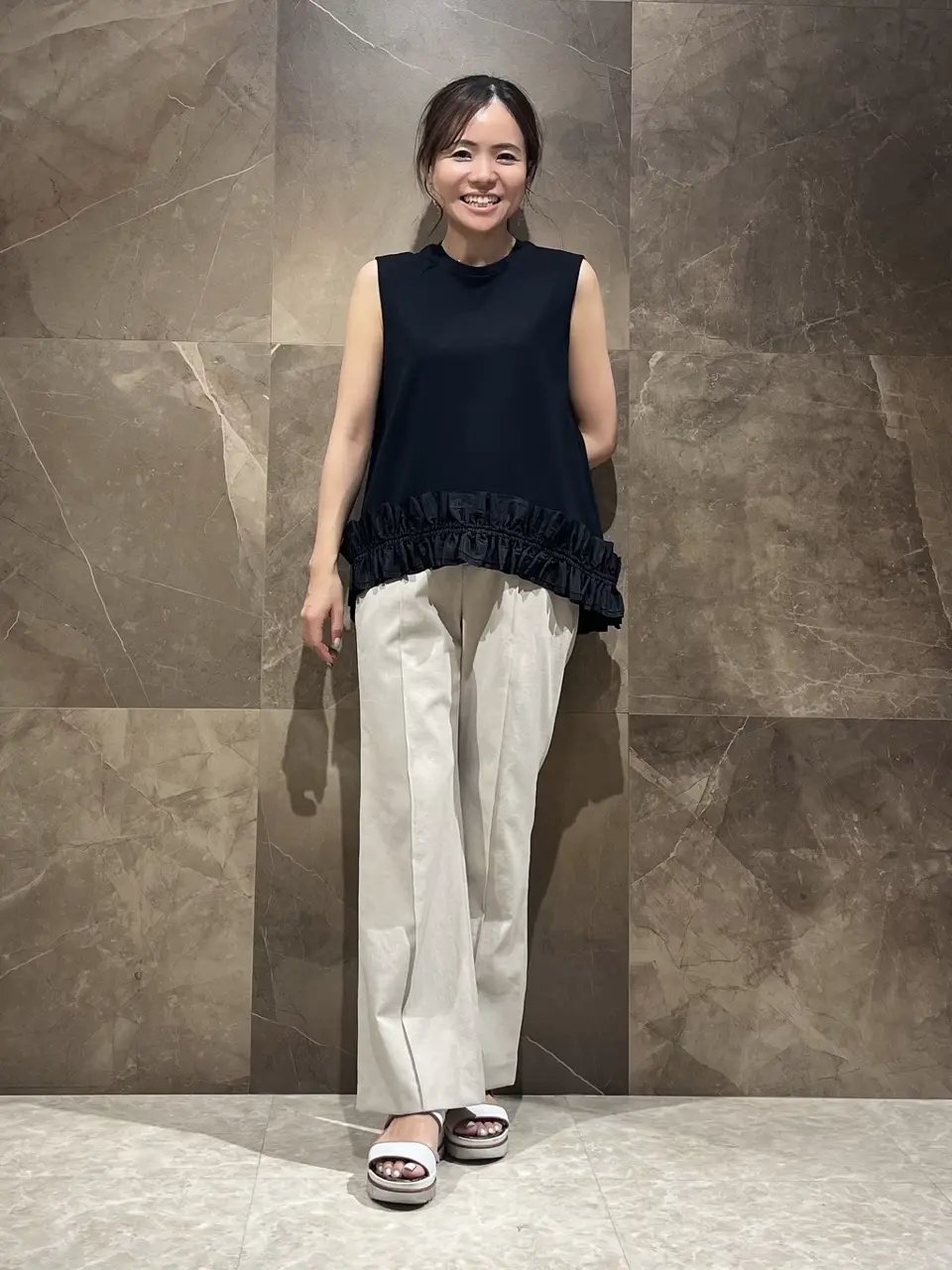 GRACE CONTINENTAL 穐山　香織 コーディネート画像