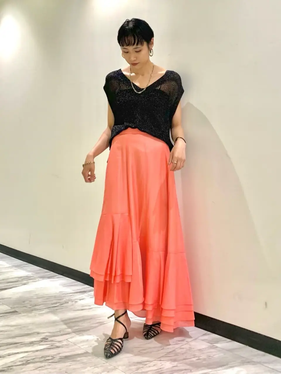 GRACE CONTINENTAL haruka iwasaki コーディネート画像