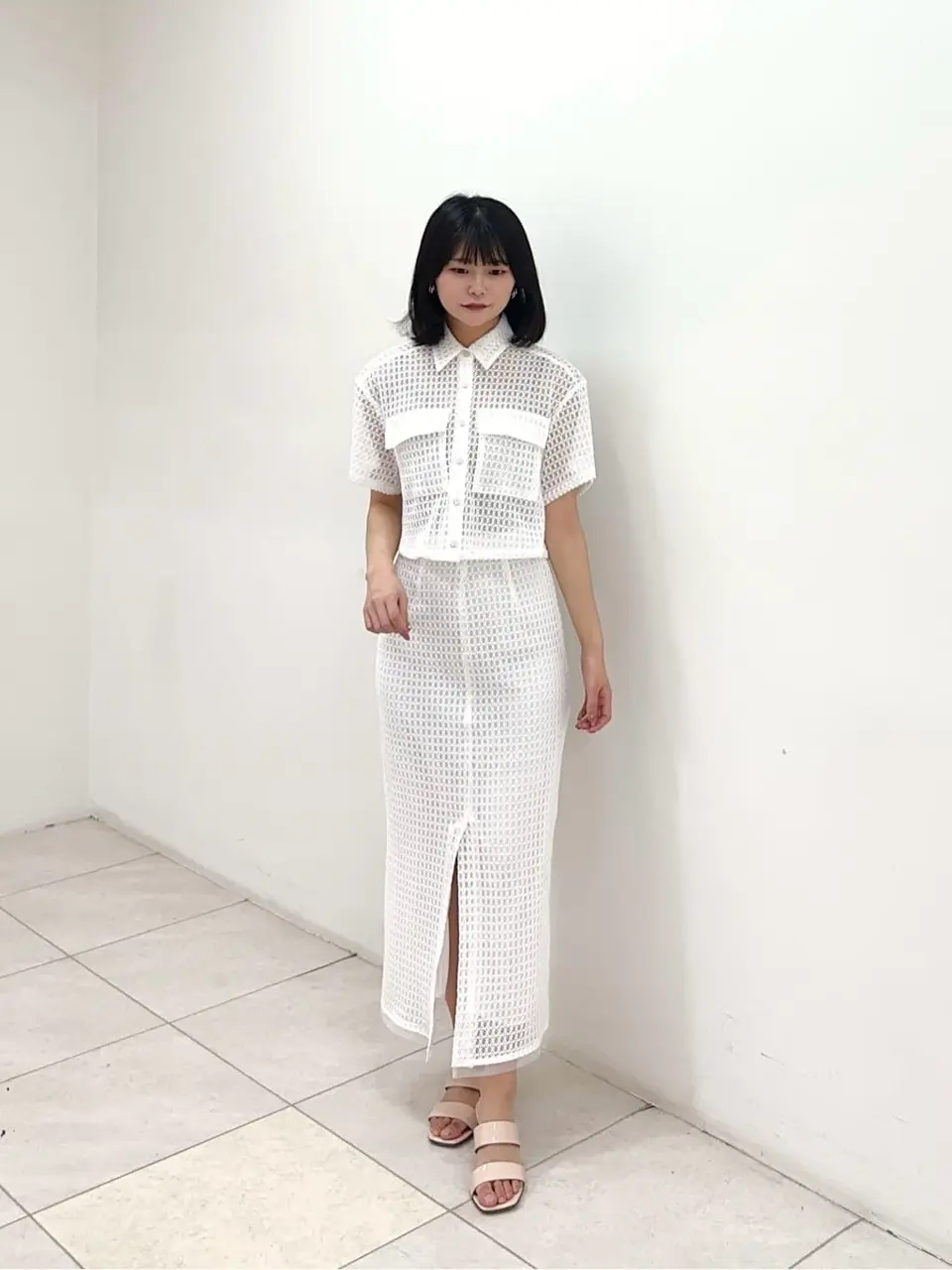 GRACE CONTINENTAL MORITA AI コーディネート画像