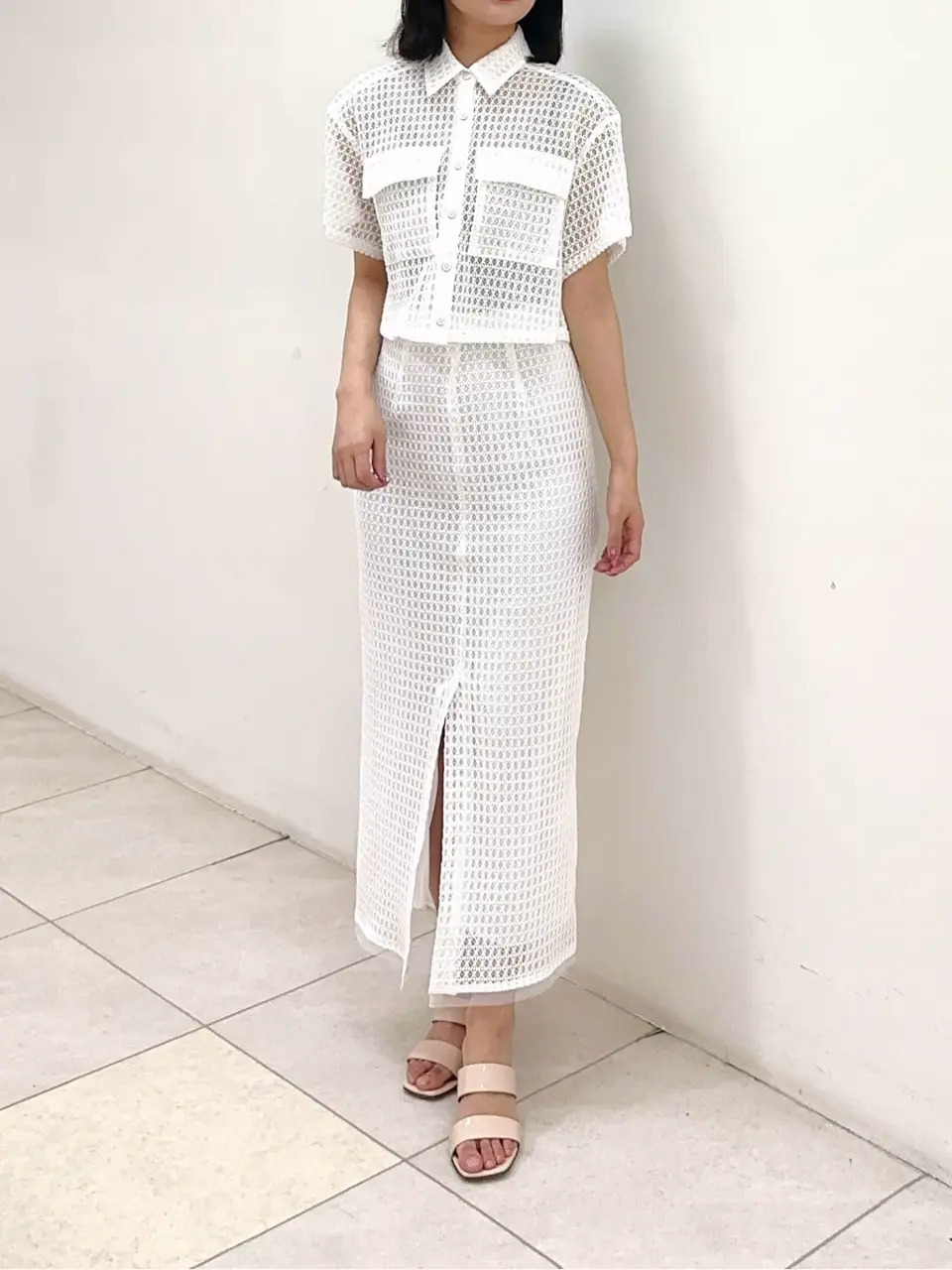 GRACE CONTINENTAL MORITA AI コーディネート画像