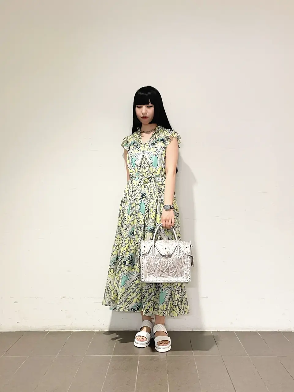 GRACE CONTINENTAL 清水　杏梨 コーディネート画像