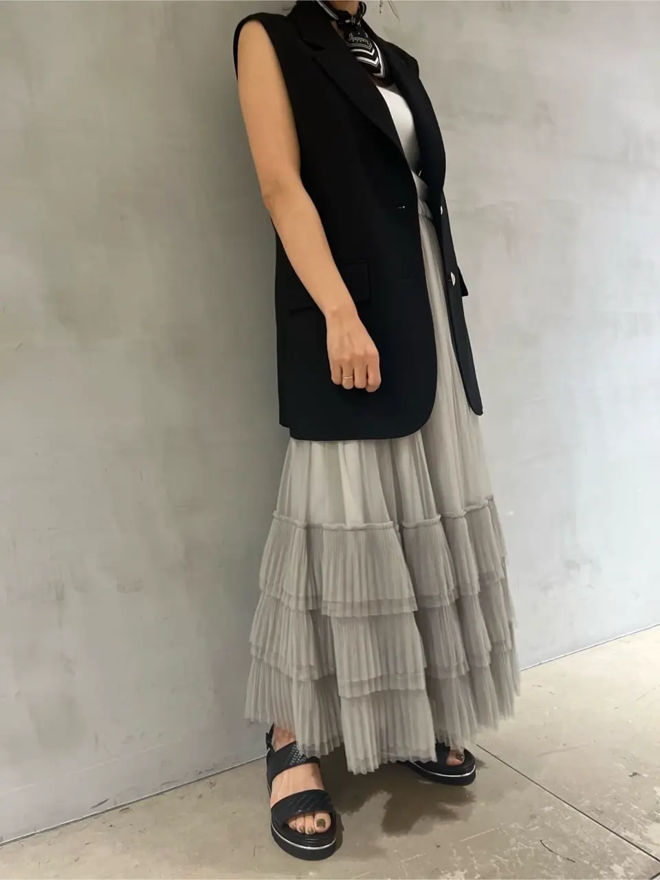 GRACE CONTINENTAL 穐山　香織 コーディネート画像