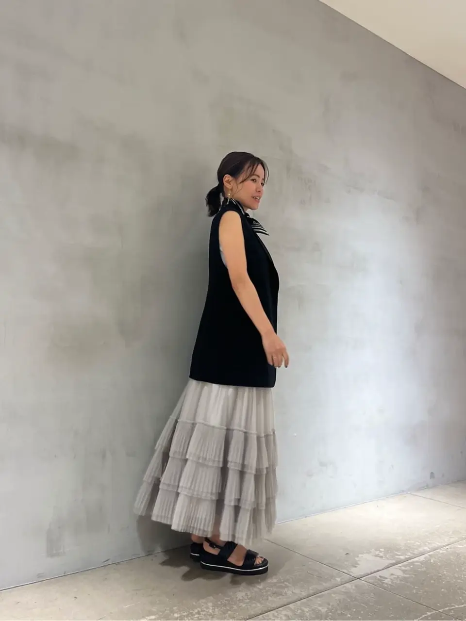 GRACE CONTINENTAL 穐山　香織 コーディネート画像