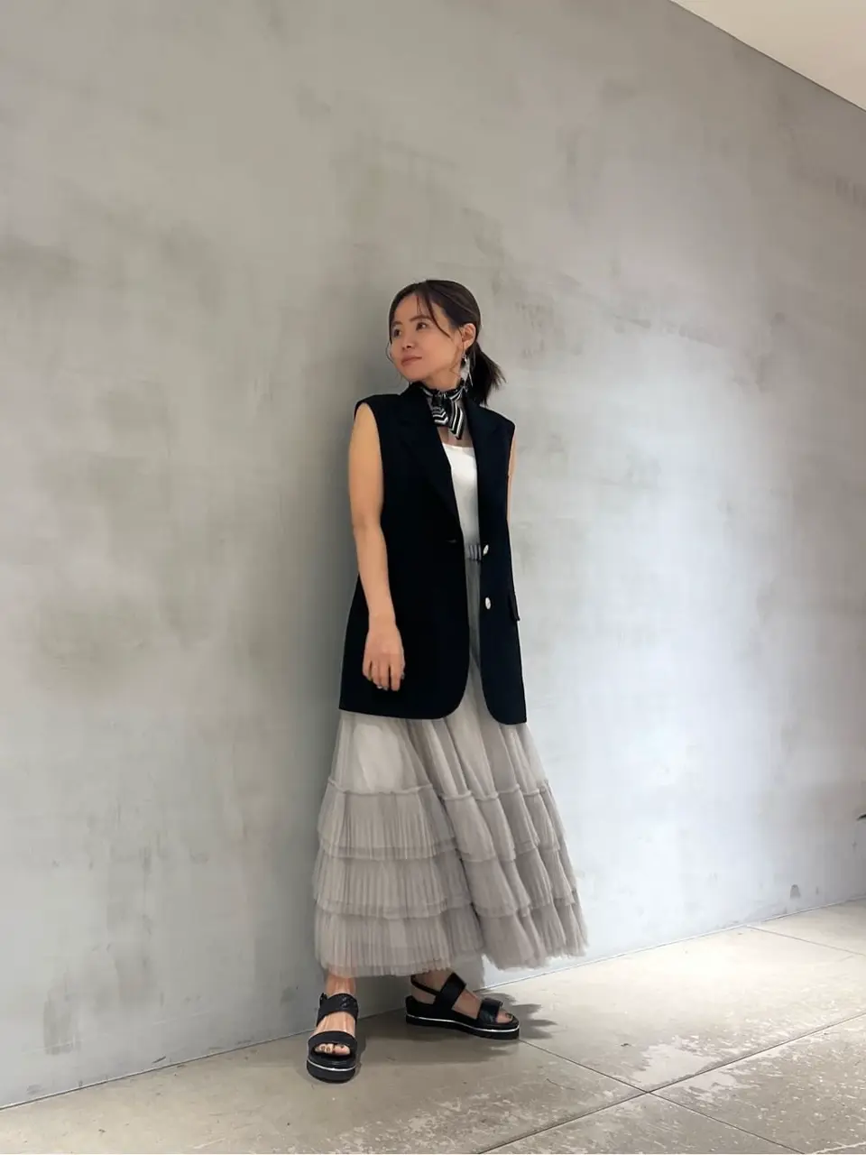 GRACE CONTINENTAL 穐山　香織 コーディネート画像