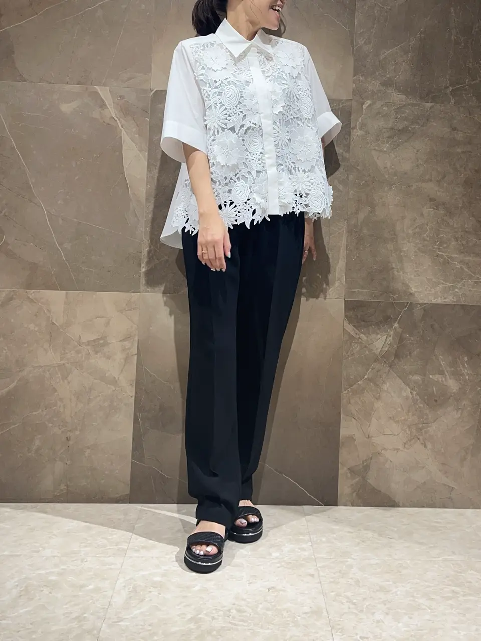 GRACE CONTINENTAL 穐山　香織 コーディネート画像