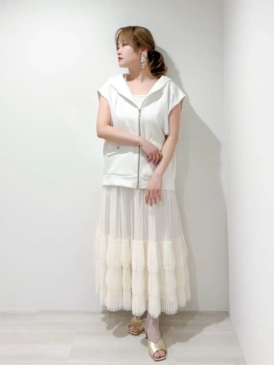 GRACE CONTINENTAL SAYUMI Nagashima コーディネート画像