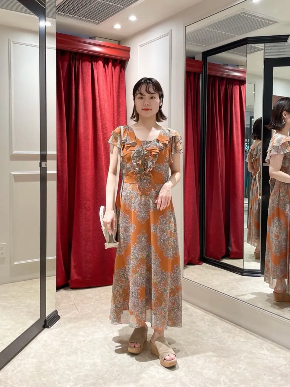 GRACE CONTINENTAL SAYUMI Nagashima コーディネート画像