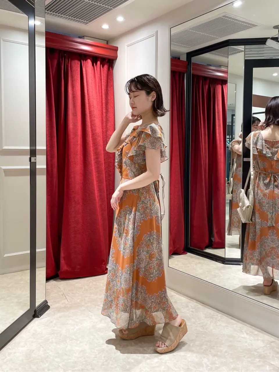 GRACE CONTINENTAL SAYUMI Nagashima コーディネート画像