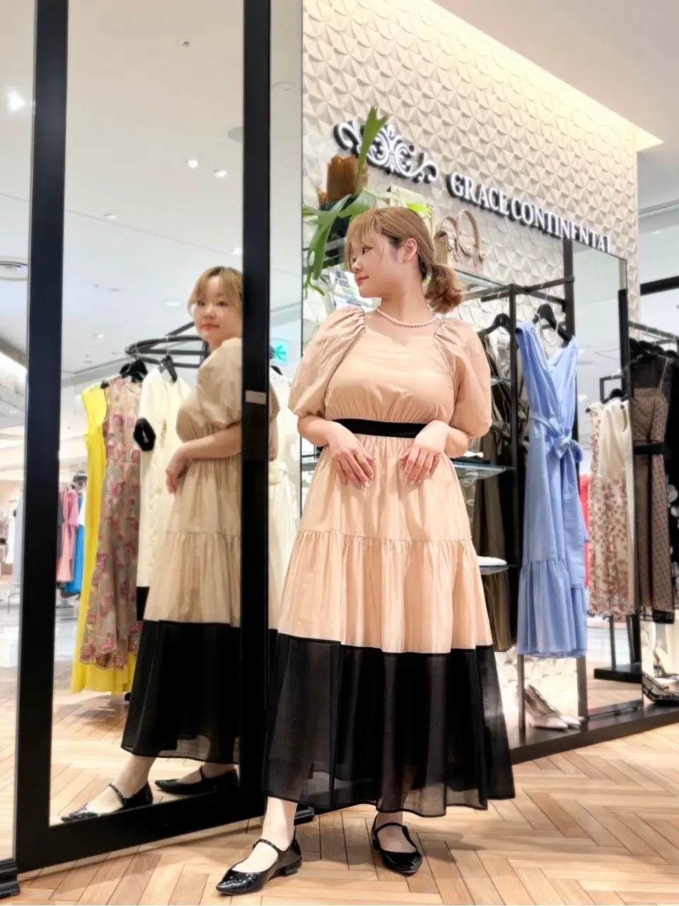 GRACE CONTINENTAL SAYUMI Nagashima コーディネート画像