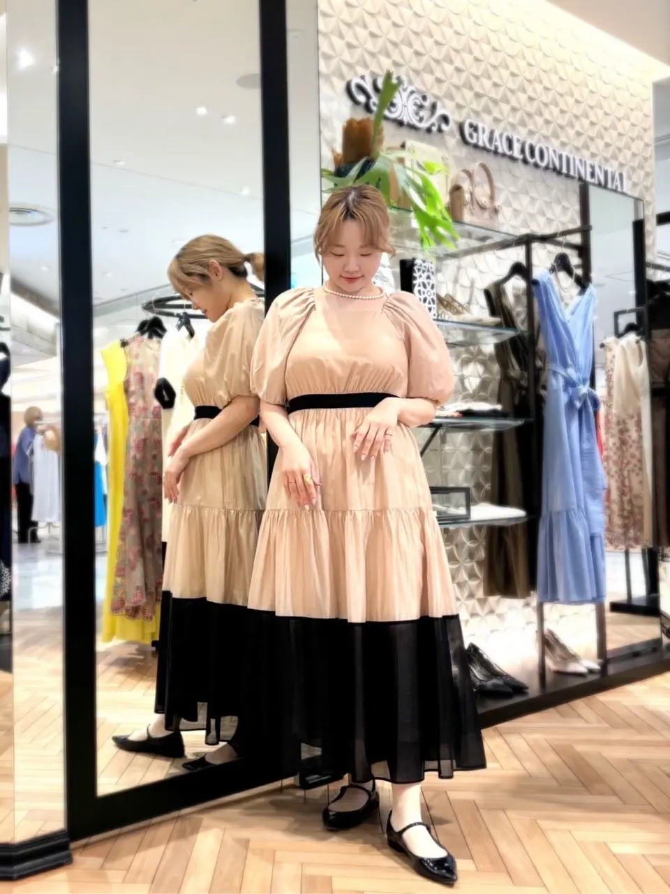 GRACE CONTINENTAL SAYUMI Nagashima コーディネート画像