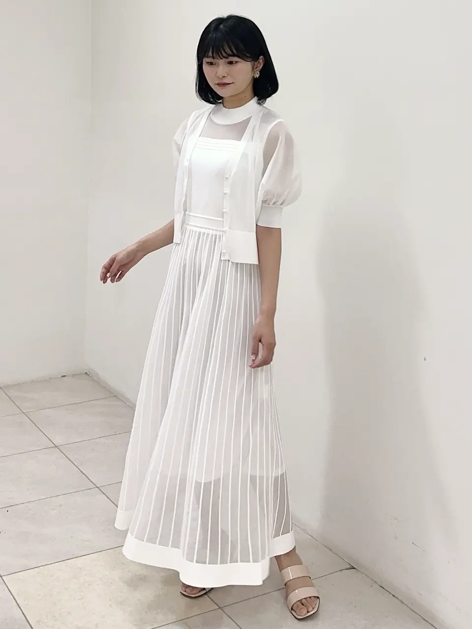 GRACE CONTINENTAL MORITA AI コーディネート画像