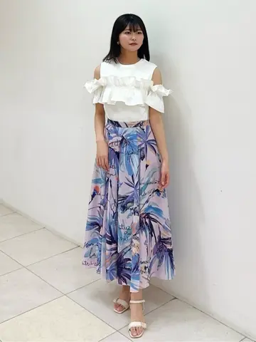 GRACE CONTINENTAL MORITA AI コーディネート画像