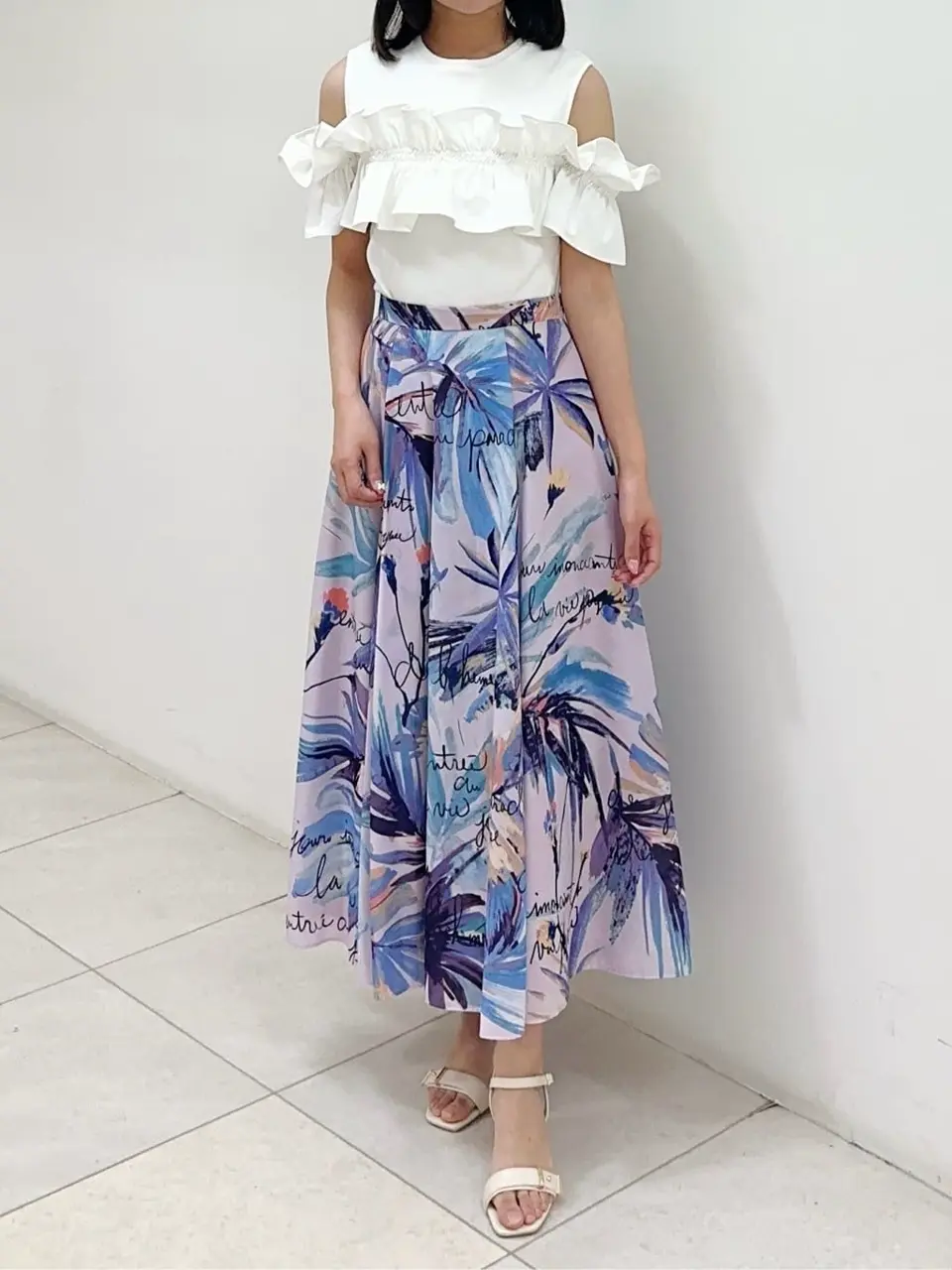 GRACE CONTINENTAL MORITA AI コーディネート画像