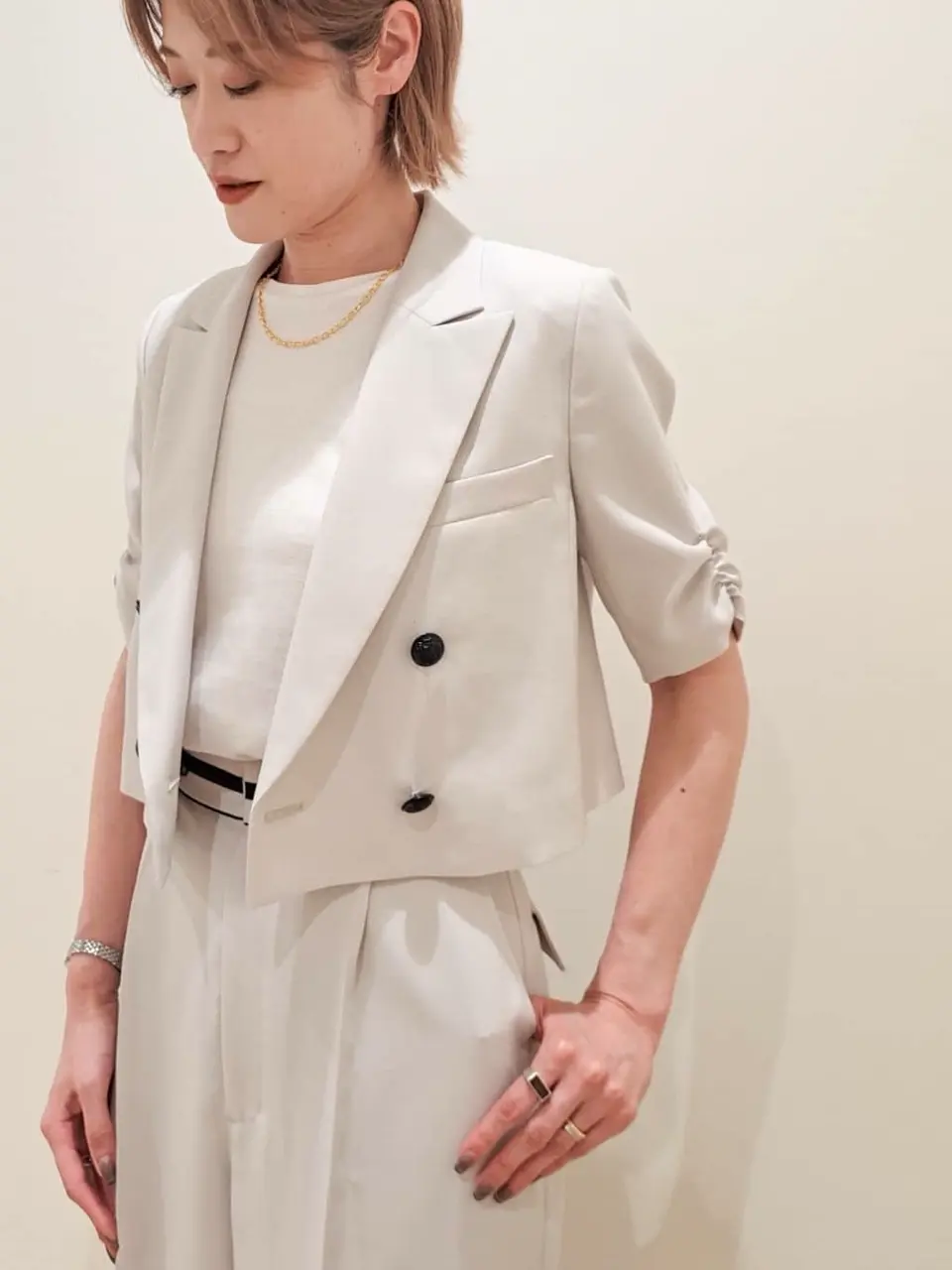 GRACE CONTINENTAL 今野　志保 コーディネート画像