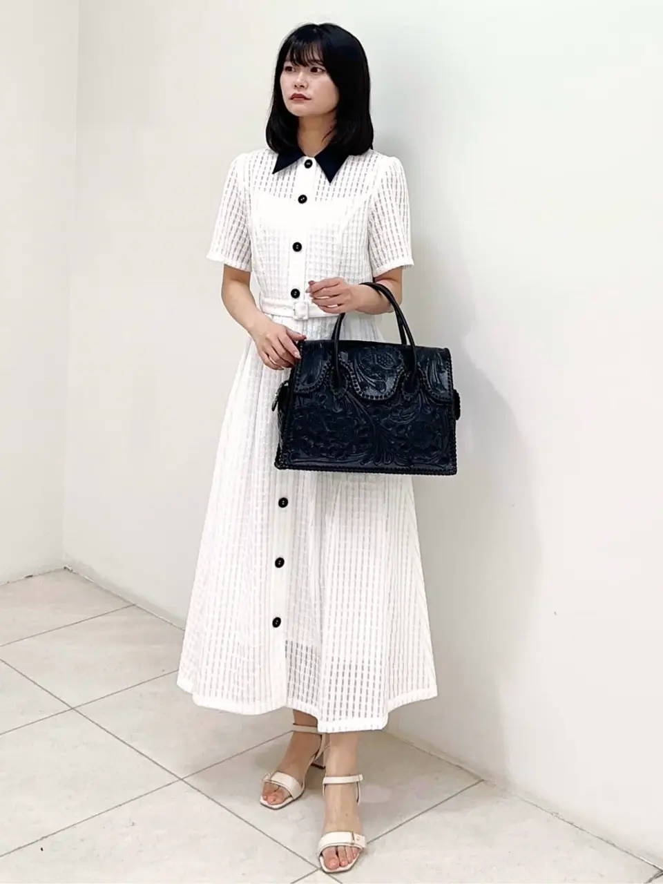 GRACE CONTINENTAL MORITA AI コーディネート画像