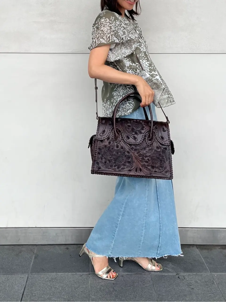 GRACE CONTINENTAL 穐山　香織 コーディネート画像